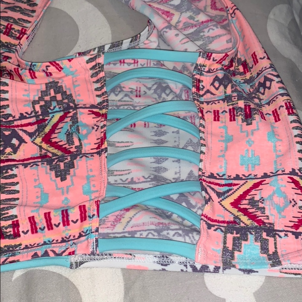 Roxy Rash Guard Bikini Top - Picture 3 of 4